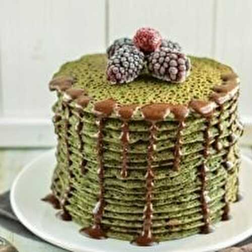 Spirulina & Kale Pancakes