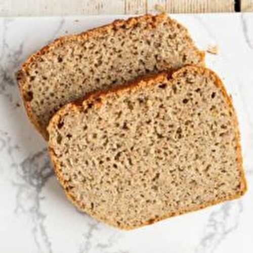 Sprouted Bread with Buckwheat and Lentils
