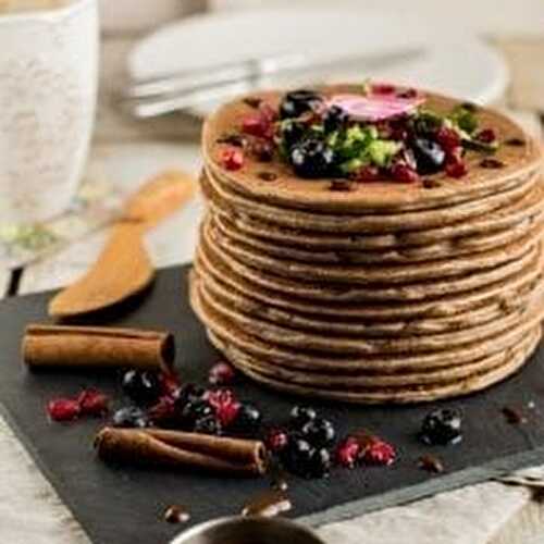 Tofu & Cinnamon Pancakes