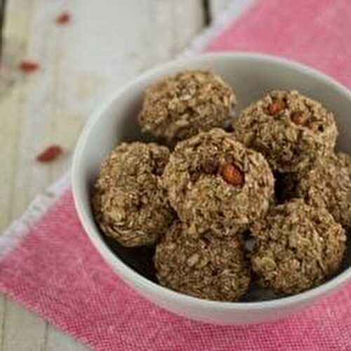 Valentine’s Day Oatmeal-Goji Berry Cookies