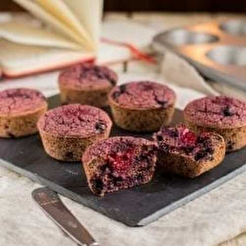 Vegan Blueberry Beet Muffins Recipe