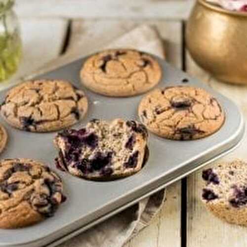 Vegan Gluten-Free Blueberry Muffins Recipe