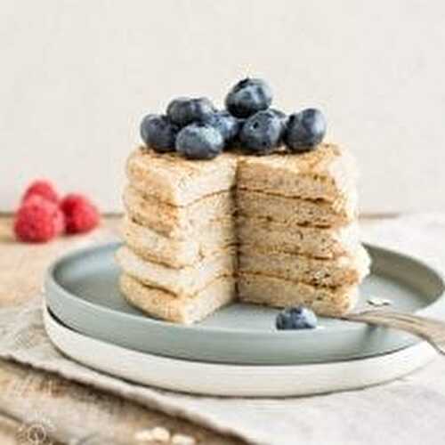 Vegan Oatmeal Pancakes