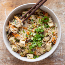 Vegan Pad Thai [Oil-Free]
