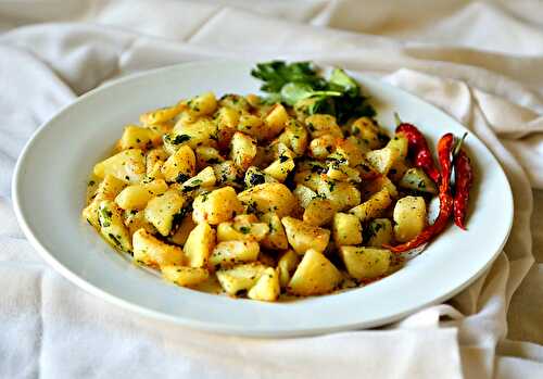 Arabic Spicy Potato with Cilantro (Batatta Harrah) - :: Nutrizonia ::