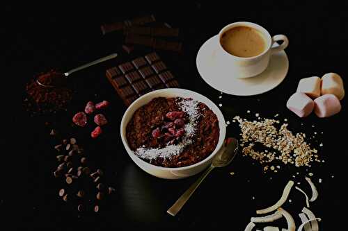 Chocolate & Coconut Oatmeal - :: Nutrizonia ::