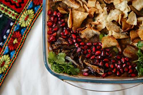 Cooked lentil with simple dough (horaa osbao) - :: Nutrizonia ::