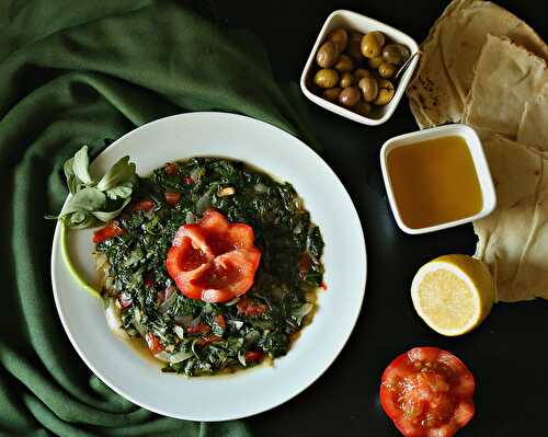 Easy Cooked Watercress with Tomato - :: Nutrizonia ::