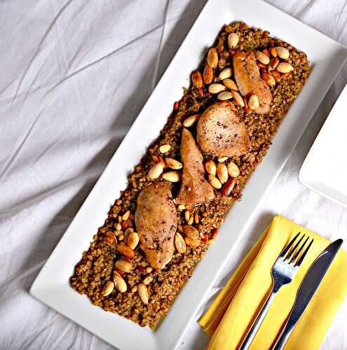 Freekeh Pilaf with Toasted Nuts - :: Nutrizonia ::