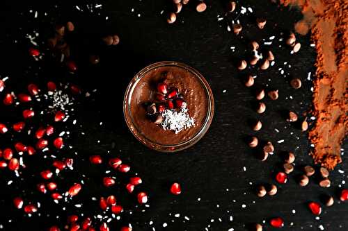 Pomegranate Chocolate Smoothie - :: Nutrizonia ::