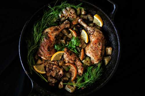 Roasted Chicken with Potato - :: Nutrizonia ::