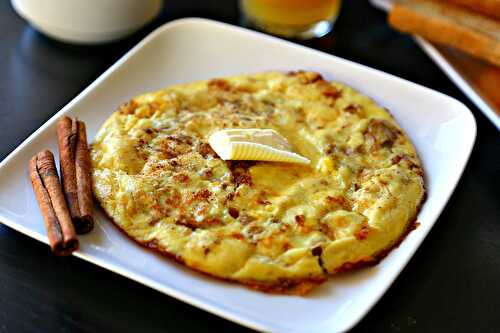 Sweet Omelet with Dried Apricots and Candied Ginger - :: Nutrizonia ::