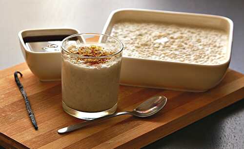 Vanilla Bean Rice Pudding - :: Nutrizonia ::