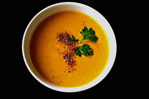 Vegan Sweet Potato & Carrot Soup - :: Nutrizonia ::