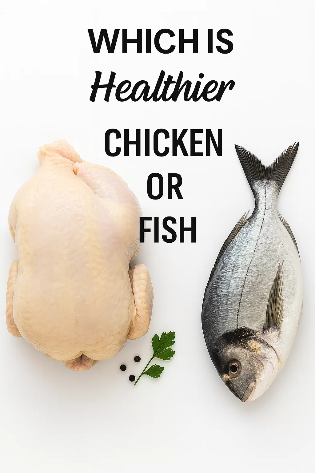 Which is healthier “Chicken or Fish”
