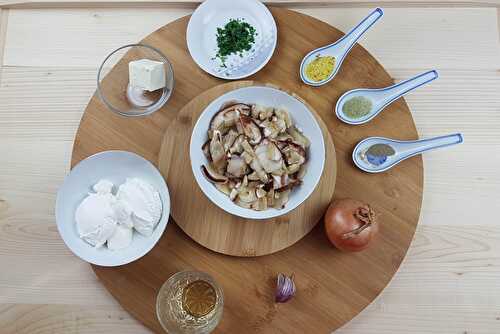 Boletus mushrooms soup