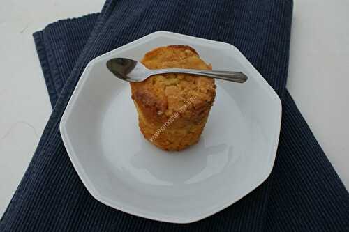 Apple crumble muffin with the thermomix, made in 10 minutes.