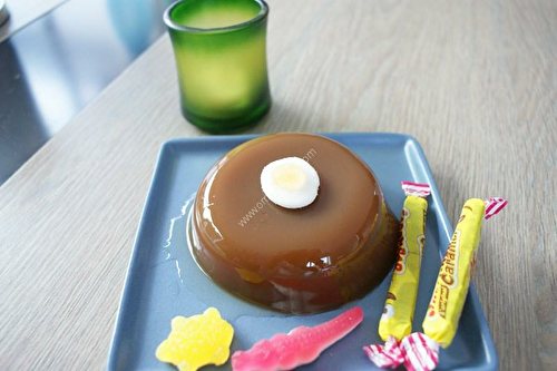 Carambar jelly with the thermomix, made in 1 minutes.