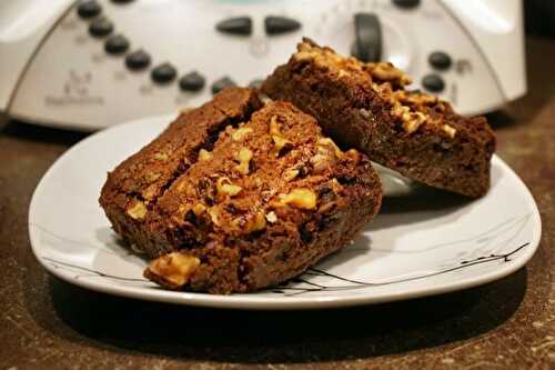 Hazelnuts brownie with the thermomix, made in 5 minutes.