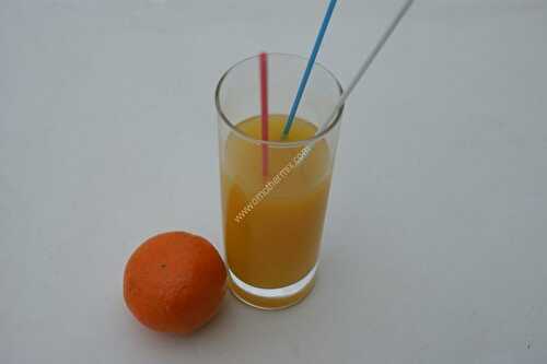 Orange juice with the thermomix, made in 2 minutes.