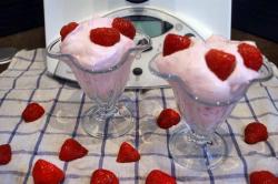 New recipe : Strawberry mousse