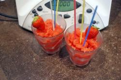 Recipe of the day : Strawberry granita