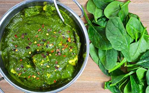 Palak Paneer Recipe | Indian Cheese & Spinach Curry
