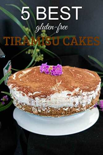 5 Best Gluten-Free Tiramisu Dessert Recipes