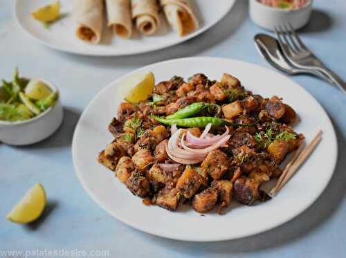 Paneer Pepper Dry Recipe