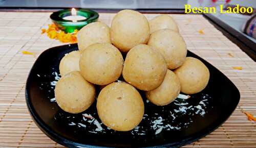 Besan Ladoo Recipe