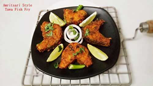 Amritsari Fish Fry | Tawa Fish Fry - Amritsari Style