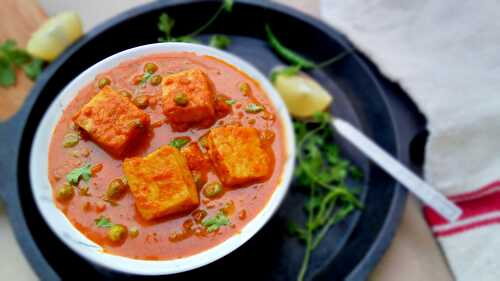Matar Paneer Recipe