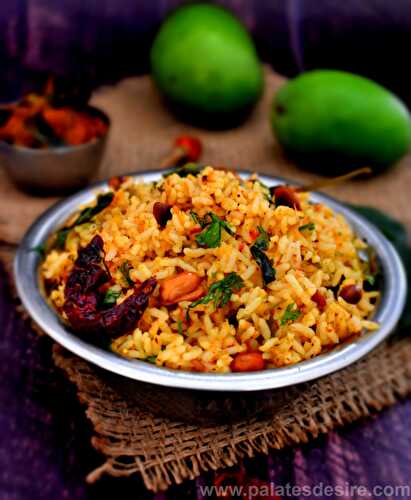 Mavinakayi Chitranna | Raw Mango Rice