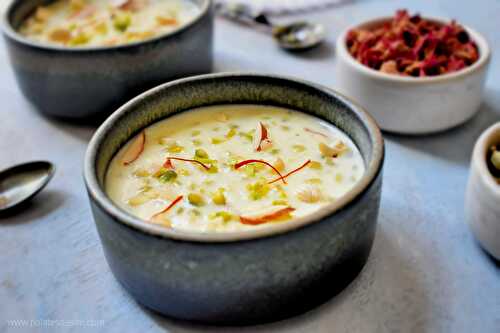Sabudana Kheer