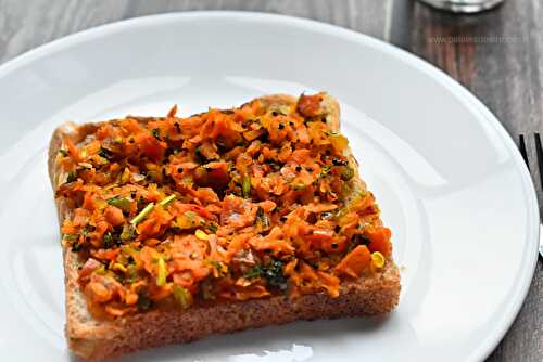 Masala Toast Recipe | Iyengar Bakery Style