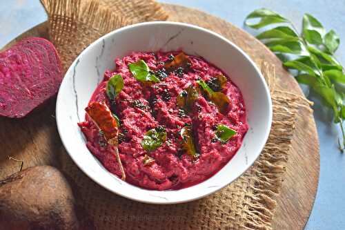 Beetroot Pachadi