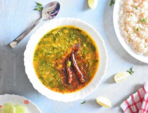 Dal Palak Recipe