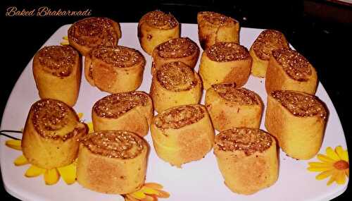 Baked Bhakarwadi