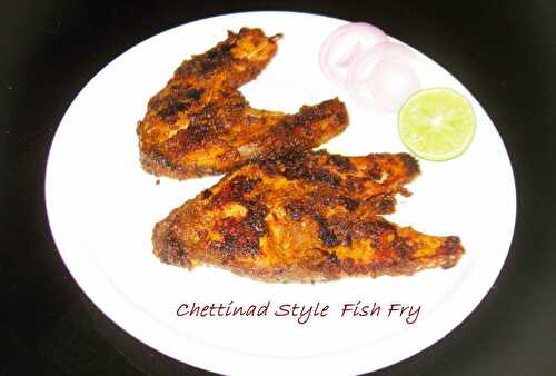 Chettinad Style Fish Fry