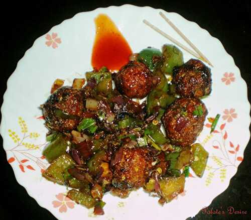 Dry Vegetable Manchuri