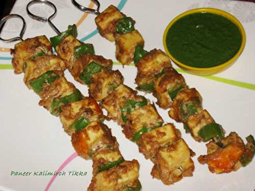 Paneer Kalimirch Tikka