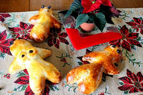 Andrea’s Grittibaenze zum Samichlaustag – Andrea’s Bread Men for Santa Claus Day – Pane Bistecca