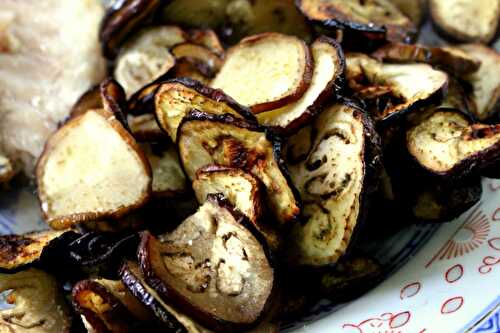 Auberginen Chips – Airfryer Rezept – Eggplant Chips – Airfryer recipe – Pane Bistecca