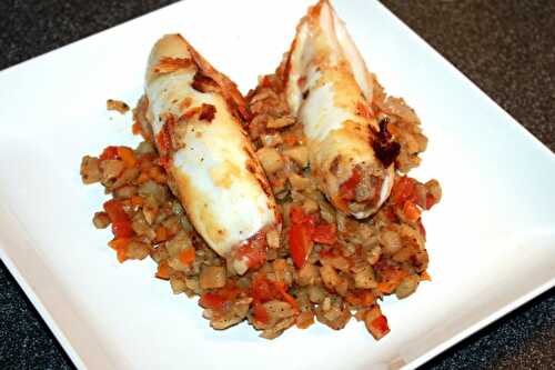 Calamari Ripieni ~ Gefüllte Tintenfische – Stuffed Squid – Pane Bistecca