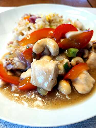 Chinesisches Huhn mit Cashew Nüssen – Chinese Chicken with Cashew Nuts – Pane Bistecca