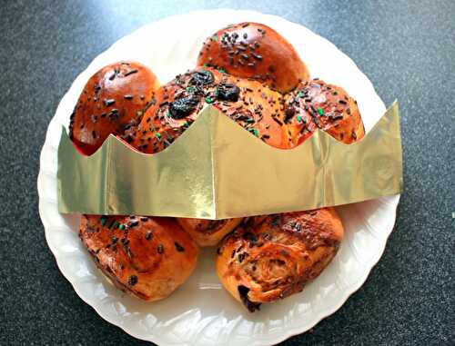 Drei-Königs Kuchen mit Schokolade – Three Kings Bread with Chocolate – Pane Bistecca