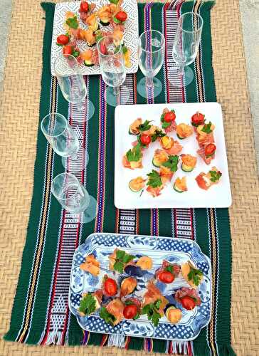 Drei verschiedene Fingerfood – Three different Finger-Food – Pane Bistecca