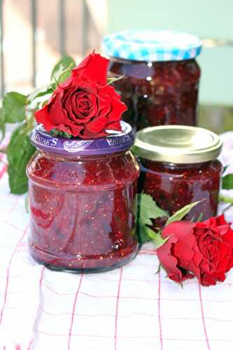 Feigen-Rotwein Konfituere – Fig and Red Wine Jam – Pane Bistecca