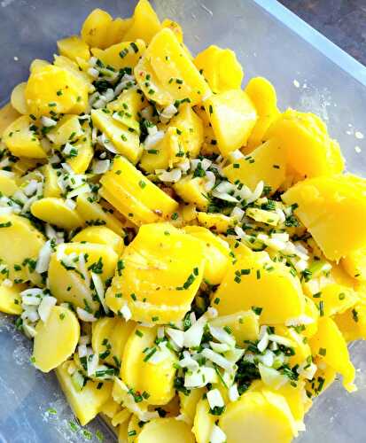 Feiner Kartoffelsalat – Delicious Potato Salad – Pane Bistecca