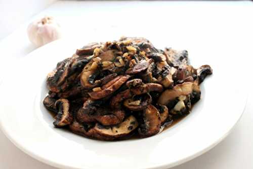 Gebratene Portobello Pilze – Fried Portobello Mushrooms – Pane Bistecca